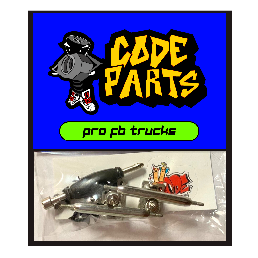Code Parts Pro Trucks 34 mm Silver