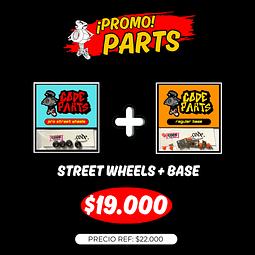 PROMO PARTS WHEELS + BASE 