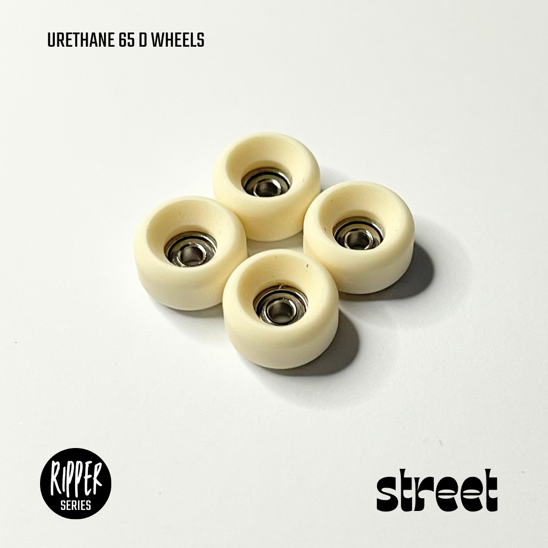Code Ripper Wheels Urethane 65D Shape Street White