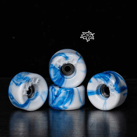 Maple Wheels Blue Swirl "Bowl"