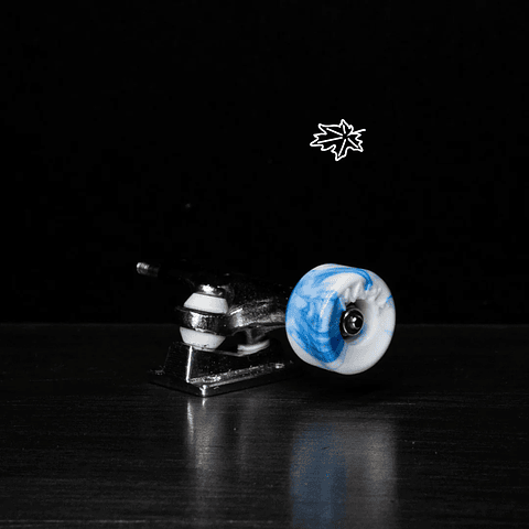 Maple Wheels Blue Swirl "Bowl"