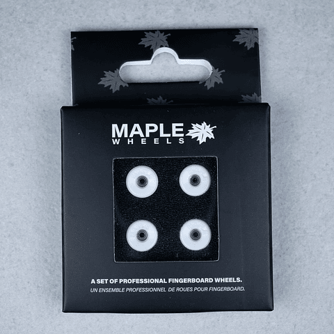 Maple Wheels Bowl Halo White