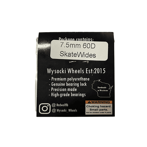 Wheels Wysocki 7.5 mm 60 D Skate Wides