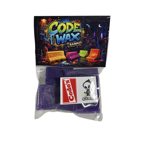 Pack Mini Cera Code Wax Serie 1 "Mini Ramps"
