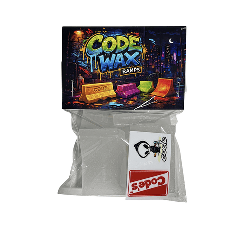 Pack Mini Cera Code Wax Serie 1 "Mini Ramps"