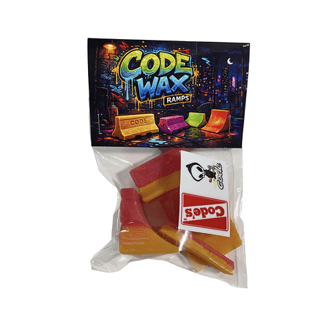 Pack Mini Cera Code Wax Serie 1 "Mini Ramps"