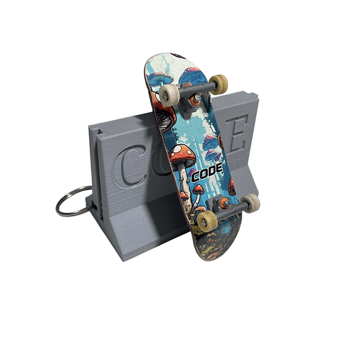 Code Keychain Mini Ramps "Jersey Barrier"