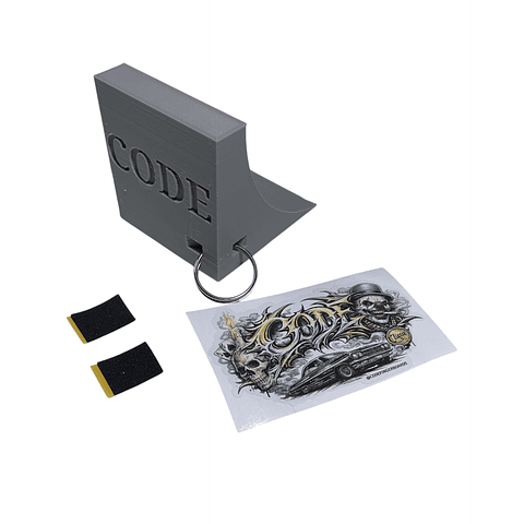 Code Keychain Mini Ramps "Quarter"