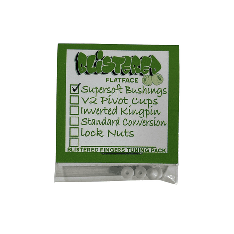 Blistered Pro Bushings White