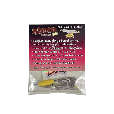 Blistered Pro Trucks 34 mm