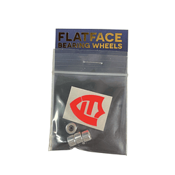 FlatFace Stainless Steel - Tan (Metal Silver)