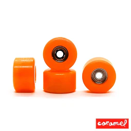 Caramel Wheels Orange  7.5 mm 