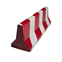Jersey Barrier Concreto 18 cms CODE  Red Lego