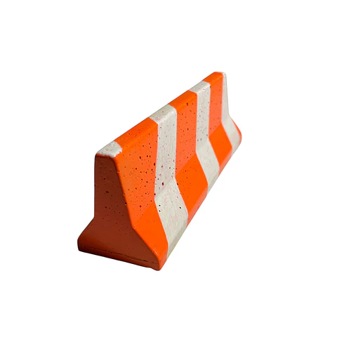 Jersey Barrier Concreto 18 cms CODE  Route Orange