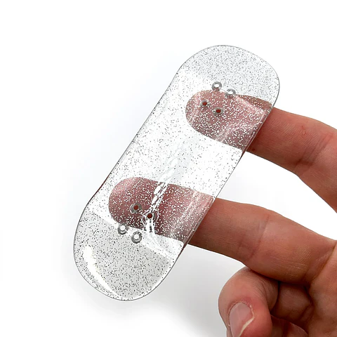 Duck Deck Polycarbonate - "Silver Glitter" 34mm Pekin