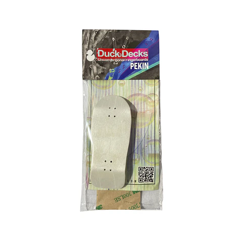 Duck Decks x FF - Wood Pekin - 37.5mm Mermaid - White