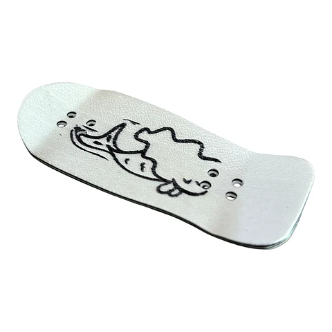 Duck Decks x FF - Wood Pekin - 37.5mm Mermaid - White