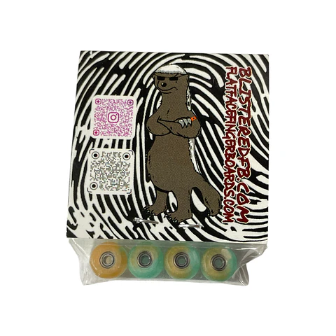 Blistered x FlatFace G6 Urethane Wheels - Desert Oasis Lloyd
