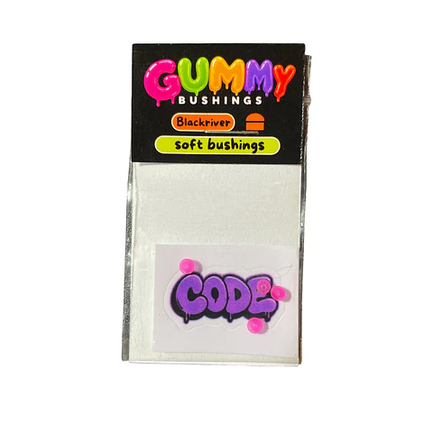 Gummy Bushings (Blackriver) Pink Neon 