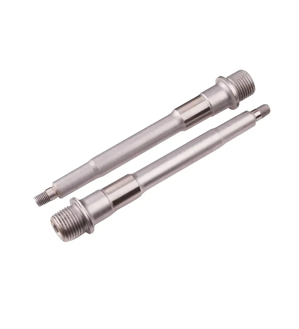 Ejes Burgtec Repuesto Pedal MK4 Composite Cromo 1