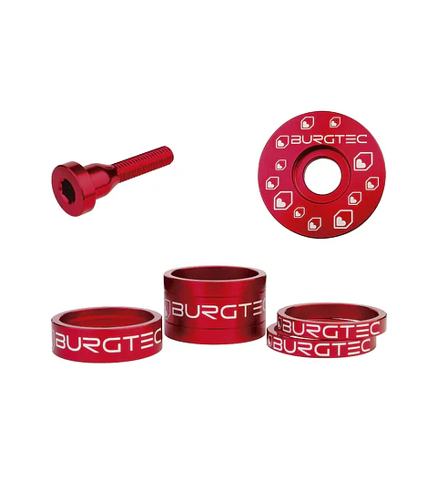 Kit Burgtec Espaciadores, Tapa y Perno