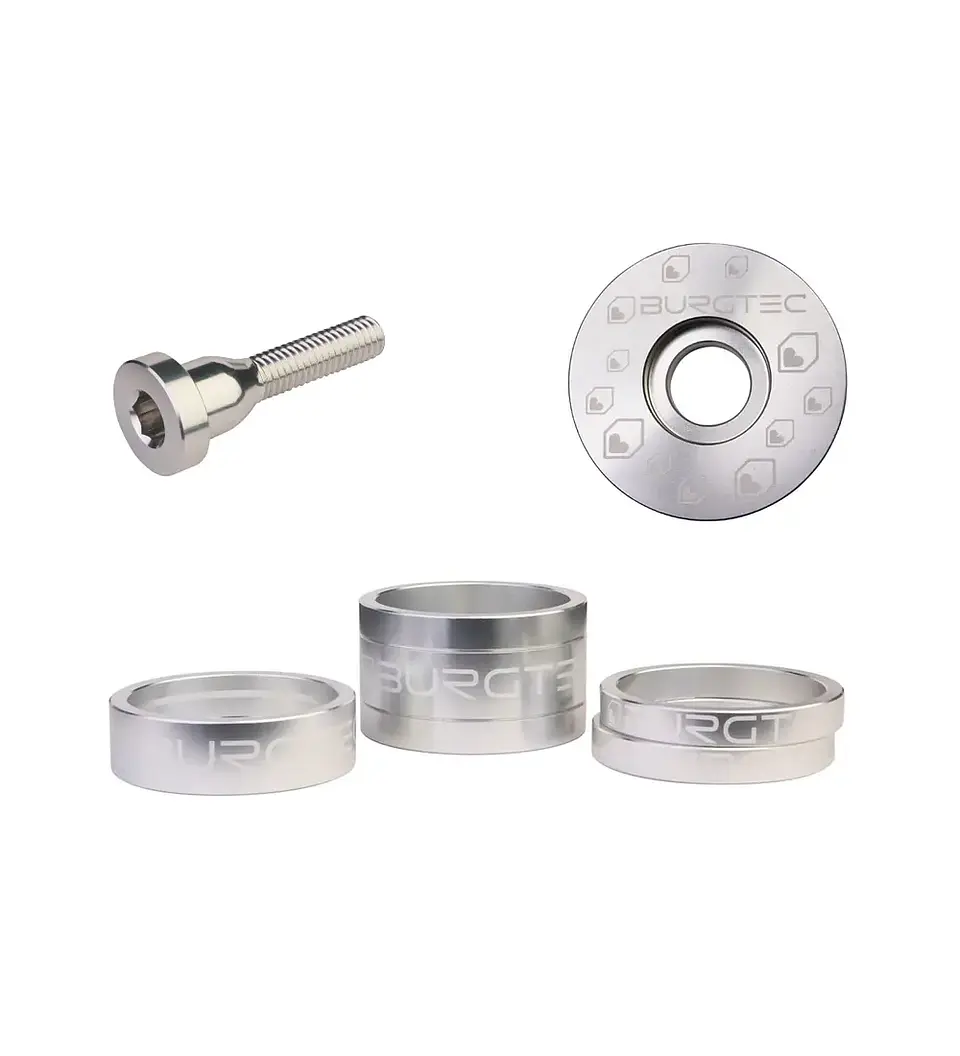 Kit Burgtec Espaciadores, Tapa y Perno 3