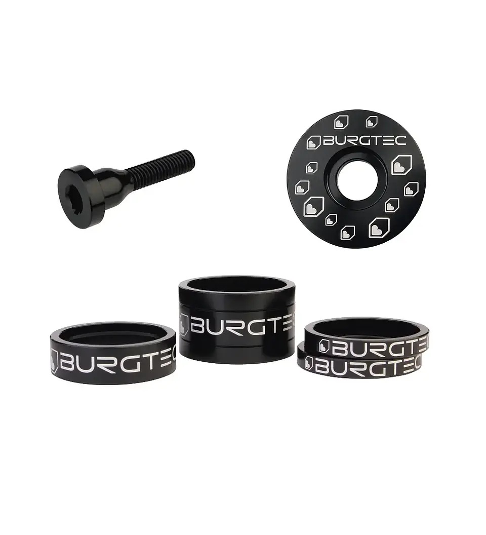 Kit Burgtec Espaciadores, Tapa y Perno 2