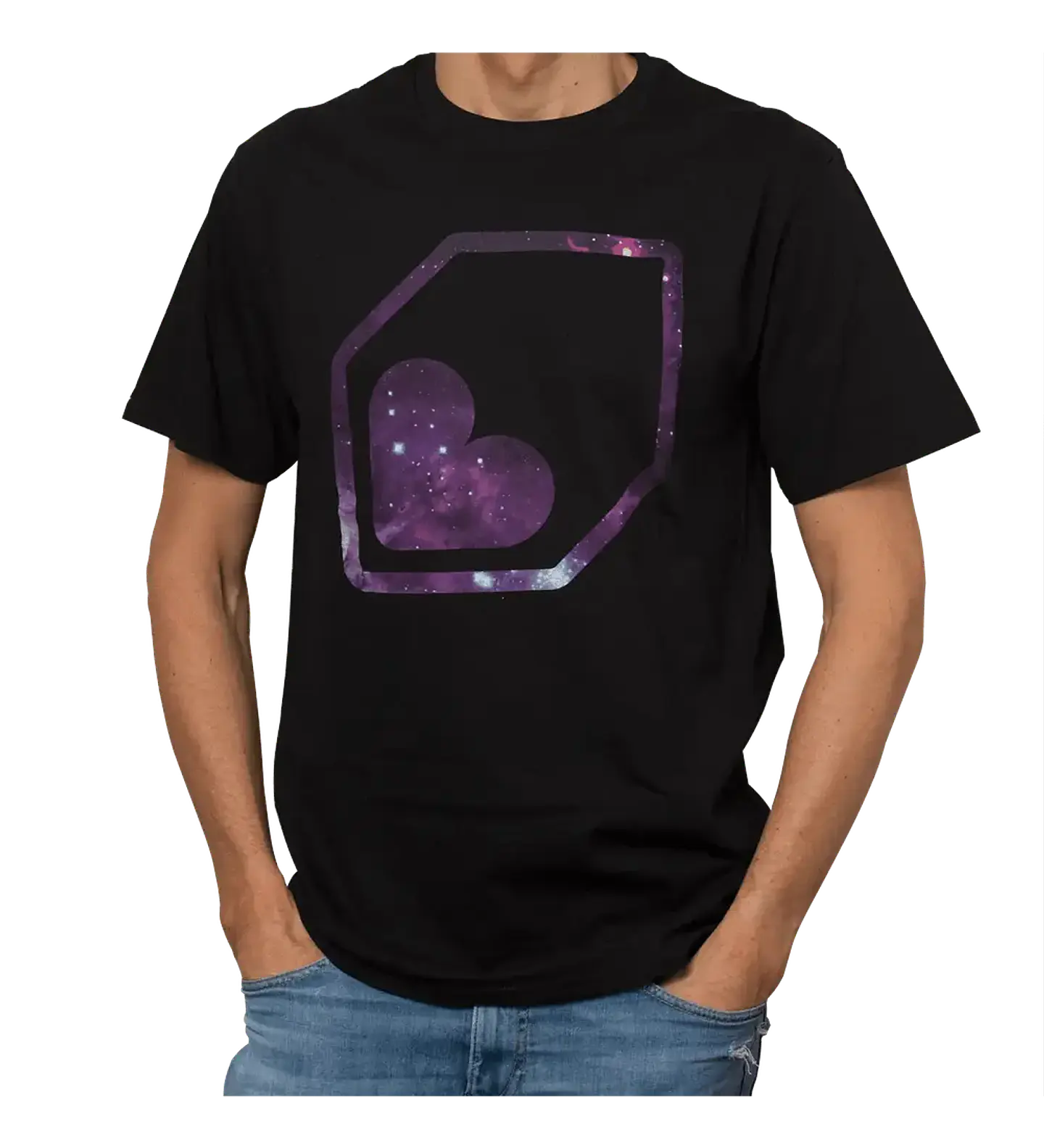 Polera Burgtec Manga Corta Nebula 1