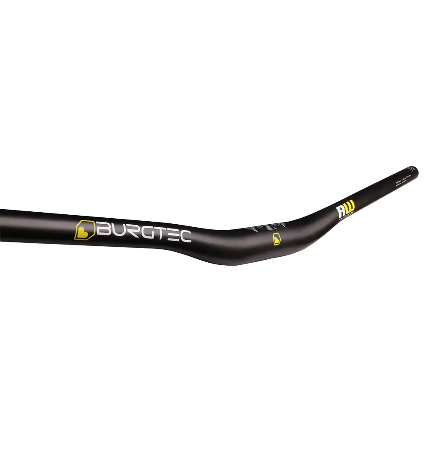 Manubrio Burgtec Ridewide Carbono DH 30 mm rise 1