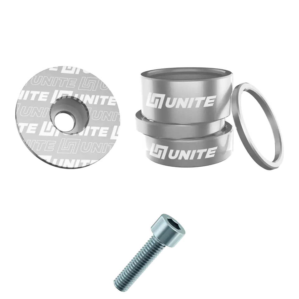 Kit Unite Espaciadores, Tapa y Perno 2