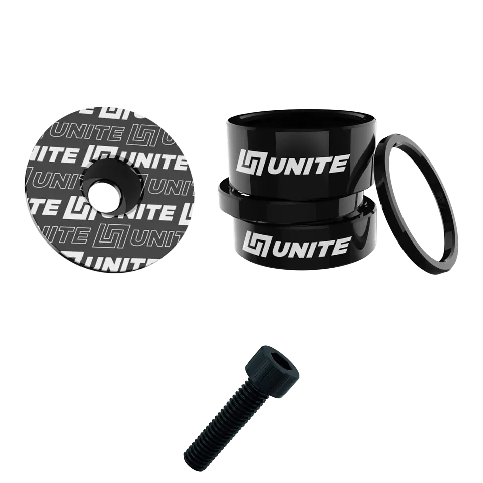 Kit Unite Espaciadores, Tapa y Perno 6