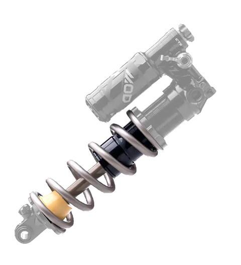 Resorte Formula Mod - Gris Titanio - 75 mm Stroke