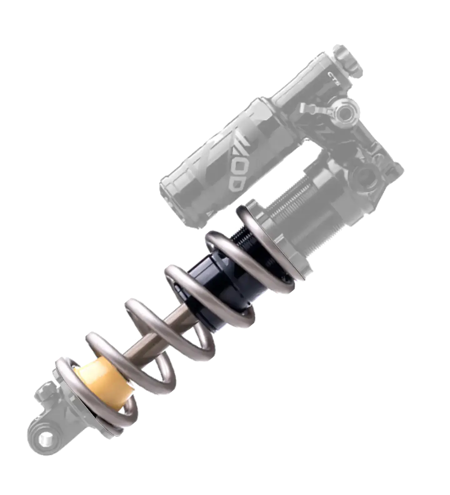 Resorte Formula Mod - Gris Titanio - 75 mm Stroke 2