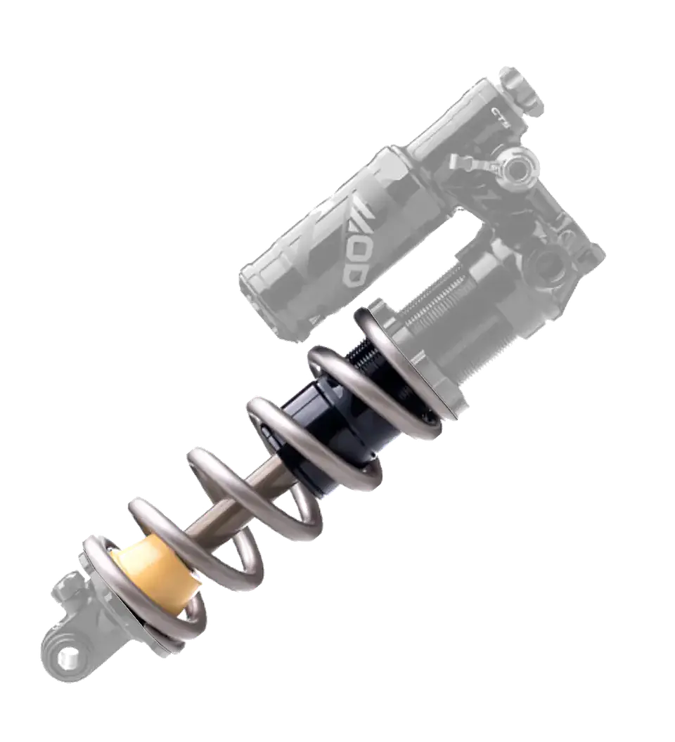 Resorte Formula Mod - Gris Titanio - 75 mm Stroke 2