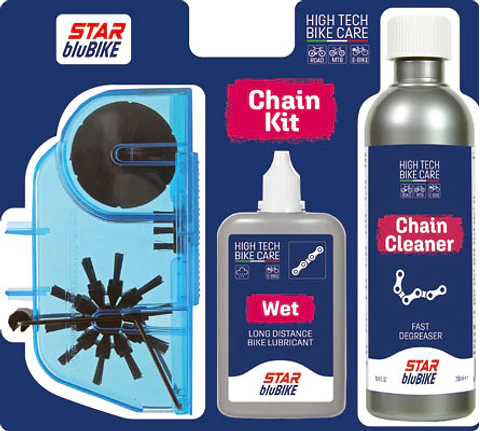 Kit Limpieza y Lubricación de Cadena Star BluBike