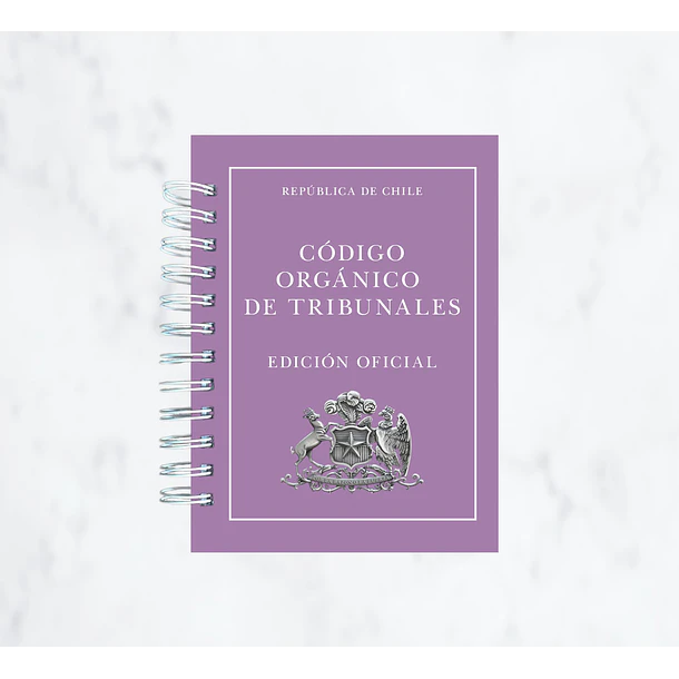 CÓDIGO ORGÁNICO DE TRIBUNALES 3