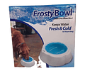 Plato Bowl Mantiene Agua Fresca Para Mascota - Verano Frosty