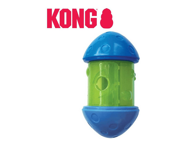 Juguete Kong Spin It Large Dispensador Alimento Para Perros