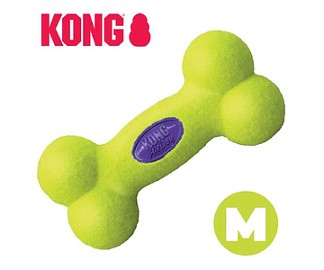Kong Air Dog Squeaker Bone Juguete Para Perros - Talla M