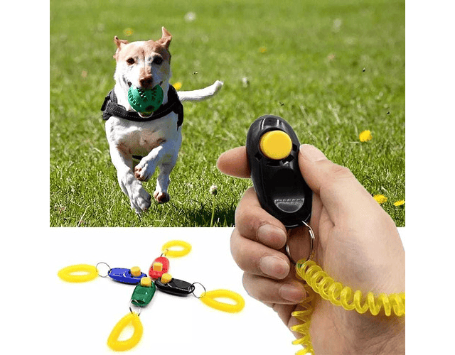 Clicker De Adiestramiento Canino - Entrenamiento Para Perros