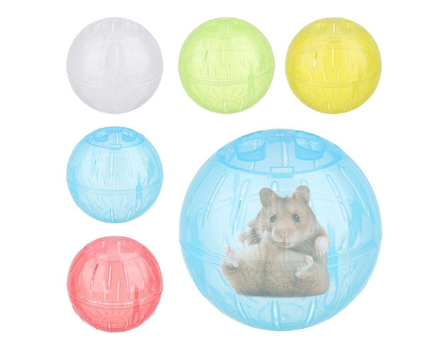 Bola Esfera Para Hamsters Pequeños Colores 