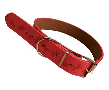 Collar De Cuero Para Perros Pequeños O Medianos Talla S/m