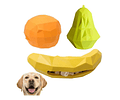 Juguete Dispensador De Snack Para Perros Con Forma De Fruta