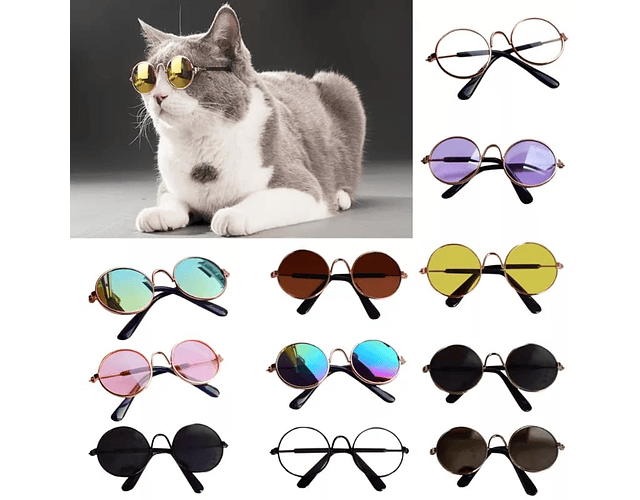 Lentes Gafas Para Mascotas Perros, Gatos - Cs