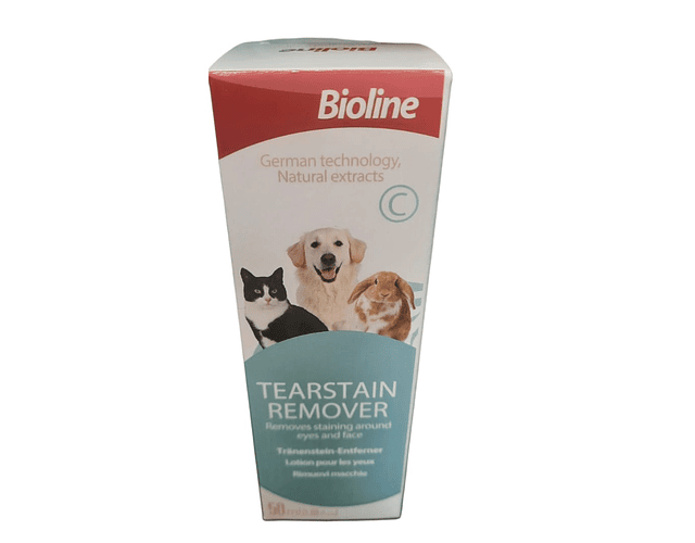 Removedor De Manchas y Lagrimas Para Mascotas - Bioline