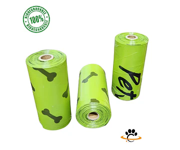 Bolsas Biodegradables Para Perros Fecas - 90 Unidades