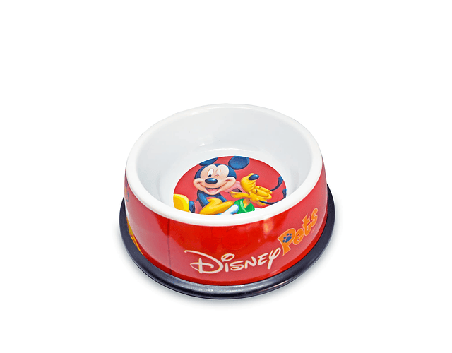 Plato Tazón Melamina Disney Pets Para Mascotas (38cm)