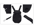 Bolso Canguro Morral Porta Perros Transporte Mascota Talla M