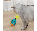 Juguete Interactivo Porfiado + Pluma Para Gatos Mascotas Cs