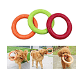 Frisbee Para Perros De Alta Resistencia Juguete Mascotas Cs